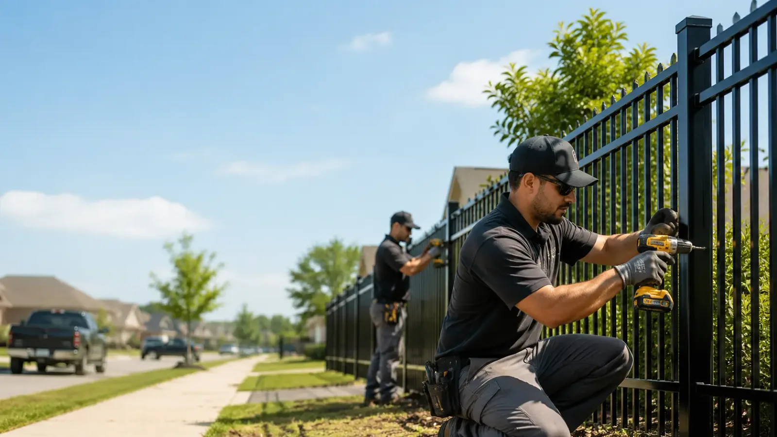 Metal Fence Installation in Allen, NE